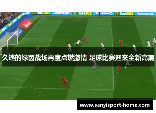 久违的绿茵战场再度点燃激情 足球比赛迎来全新高潮