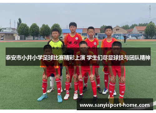 泰安市小井小学足球比赛精彩上演 学生们尽显球技与团队精神